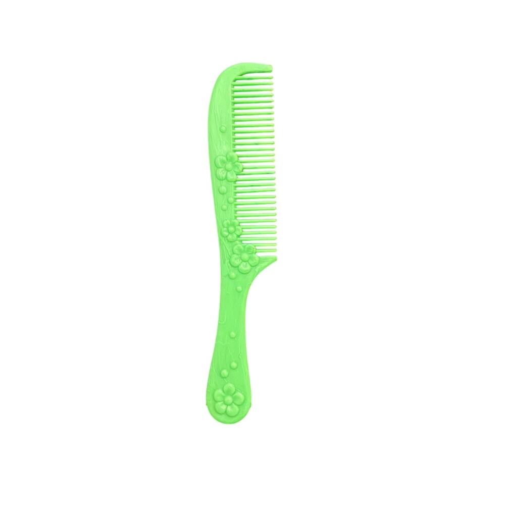 Vintage Barbie Doll Beauty Center Styling Head 1972 Green Flower Power Comb